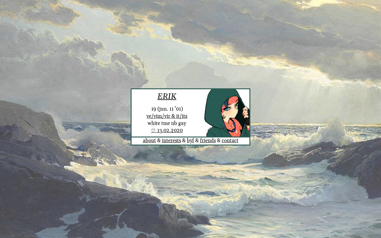 Carrd profile picture for @geologist